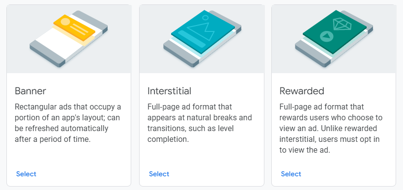 AdMob Ad Formats