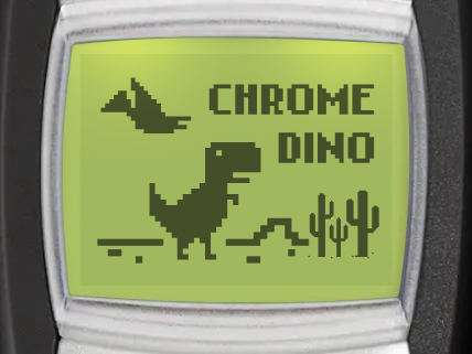 Chrome Dino intro