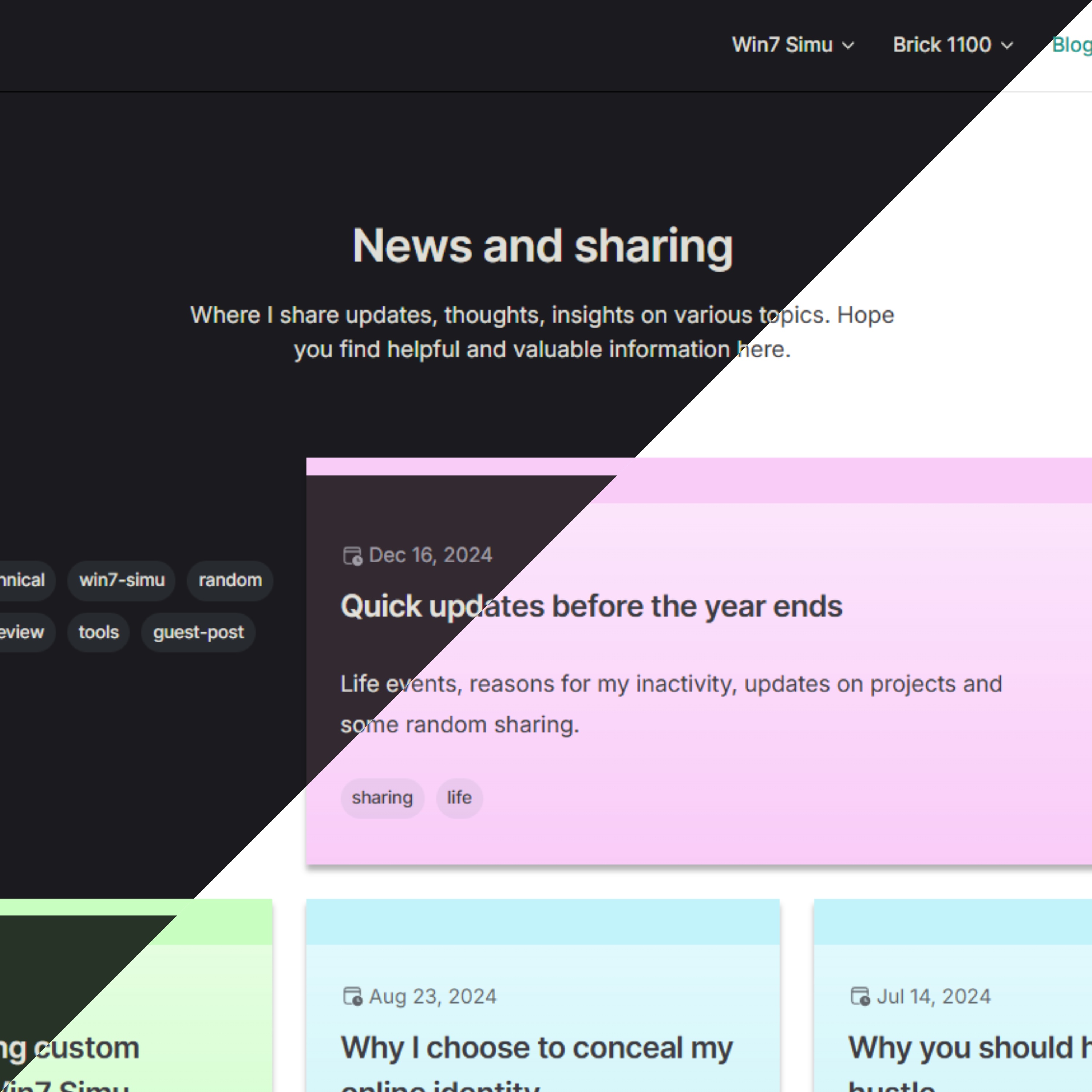 Visnalize.com's new blog